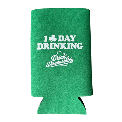 "I Love Day Drinking" Slim Coozie