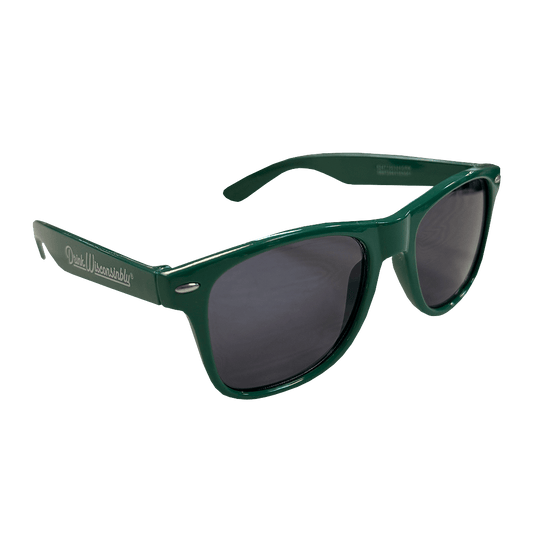 Drink Wisconsinbly Kelly Unisex Green Sunglasses