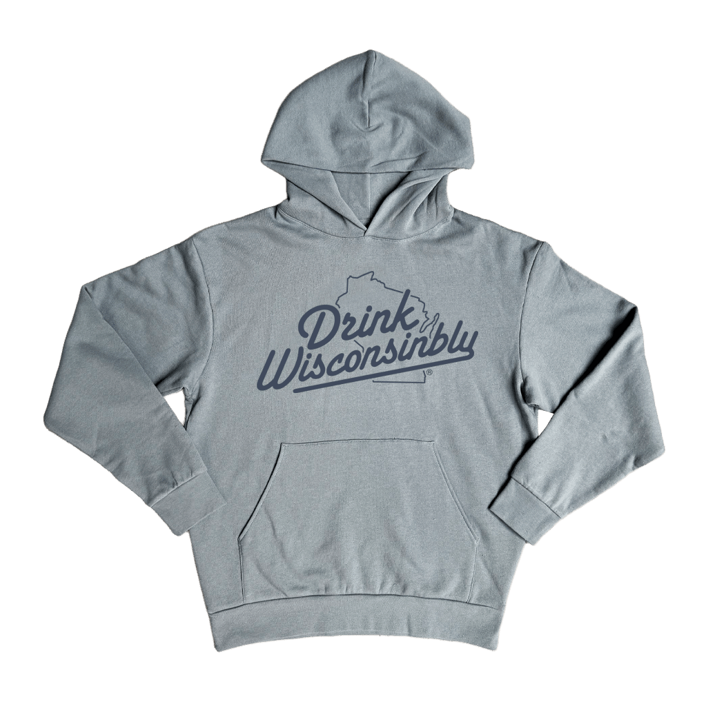 Drink Wisconsinbly Blue Magic Hoodie