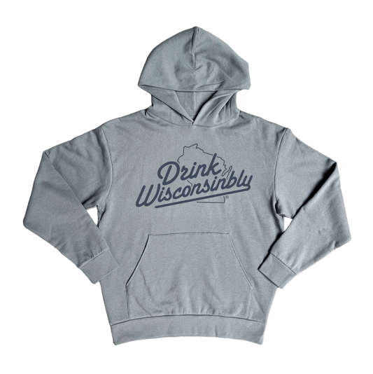 Drink Wisconsinbly Magic Blue Hoodie