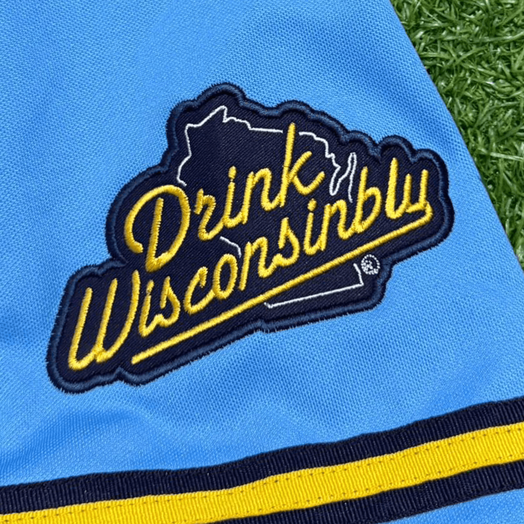 Milwaukee Tailgaters Blue Baseball Jersey Patch