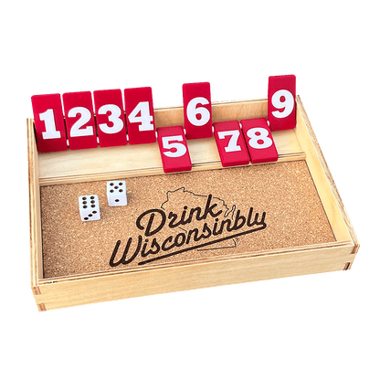 Drink Wisconsinbly Mini Shutbox Game