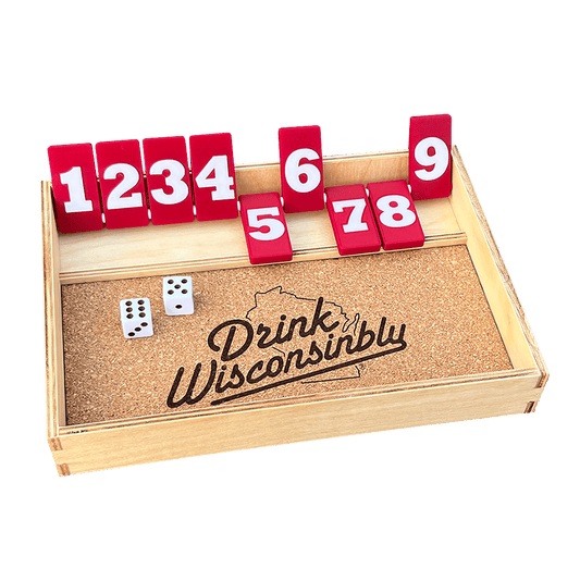 Drink Wisconsinbly Mini Shutbox Game