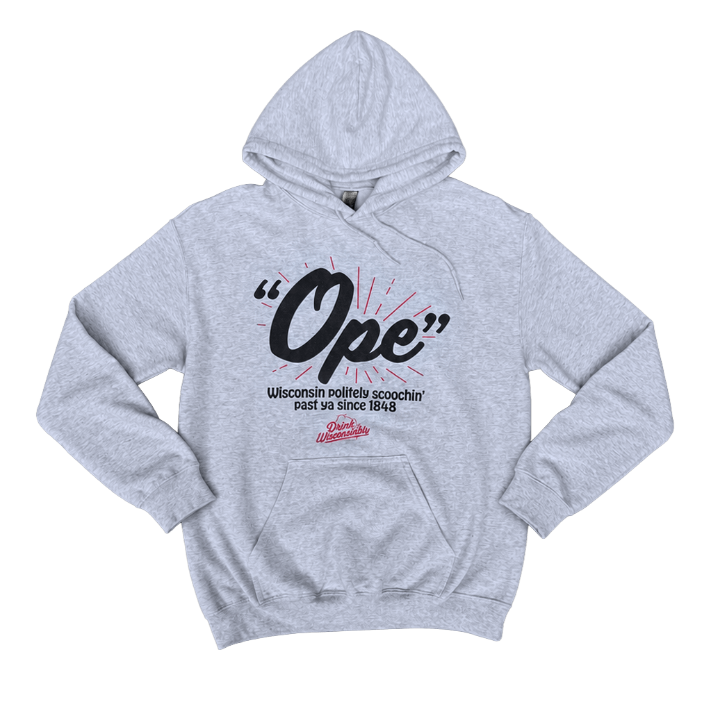 Drink Wisconsinbly Ope Hoodie