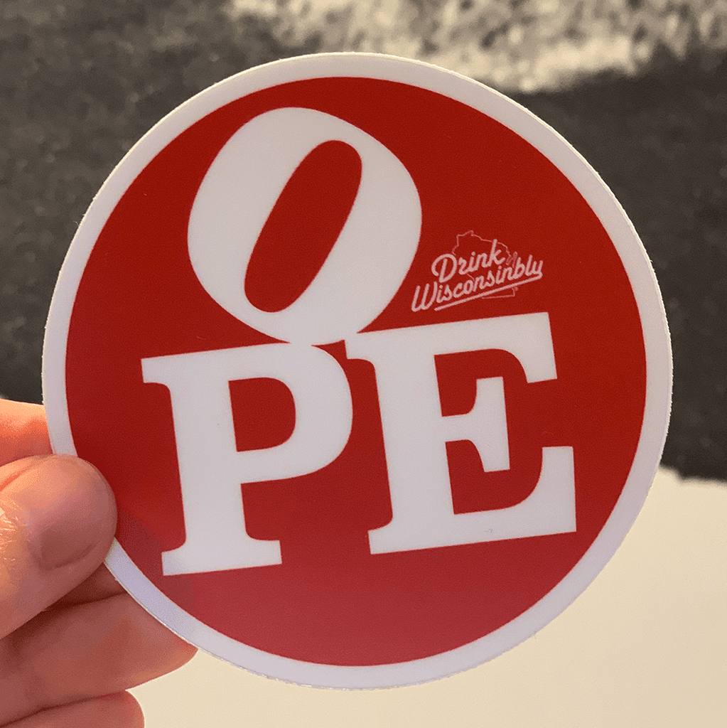 Wisconsin Stickers - Drink Wisconsinbly - Drink Wisconsinbly