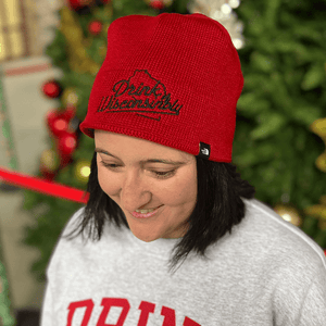 North face beanie red clearance
