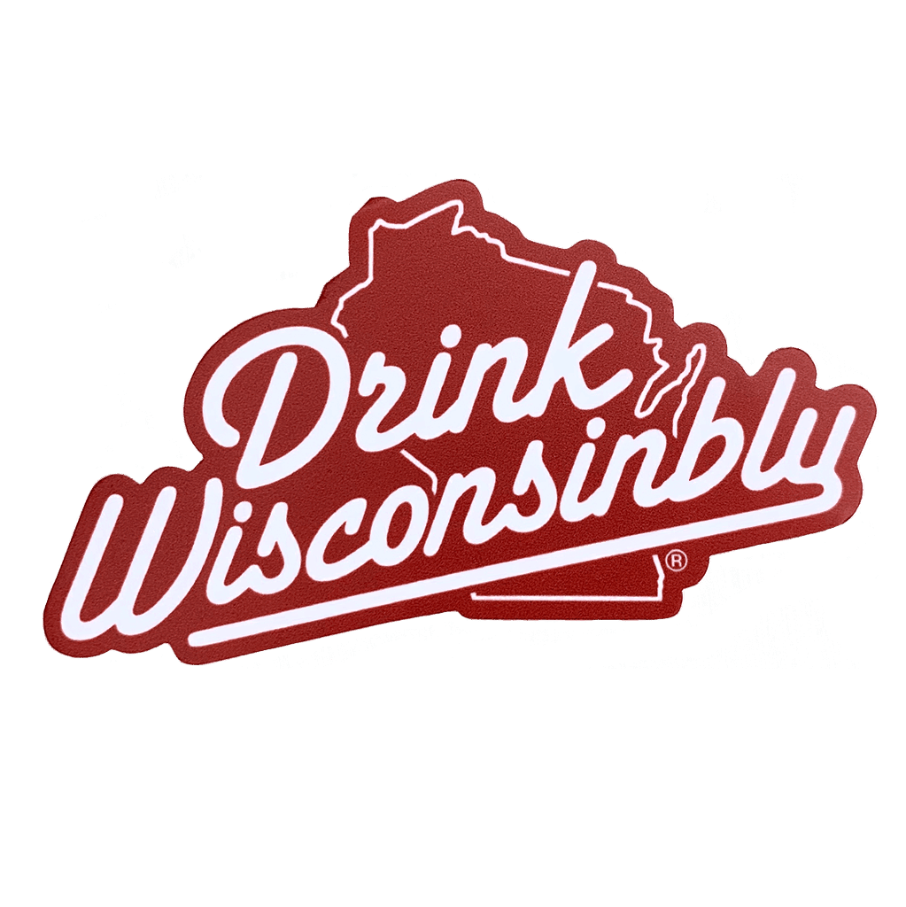 Wisconsin Stickers - Drink Wisconsinbly - Drink Wisconsinbly