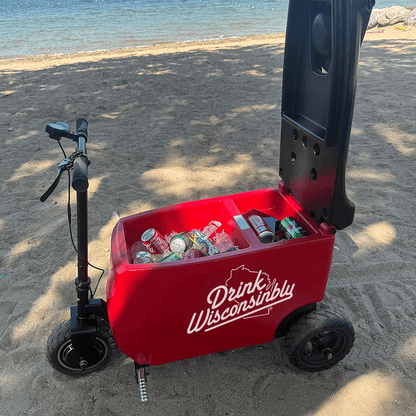 Drink Wisconsinbly Red Rider Mobile Cooler