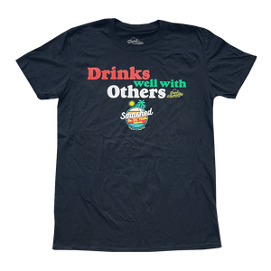 Drink Wisconsinbly Smashed on the Rocks Saloon T-Shirt