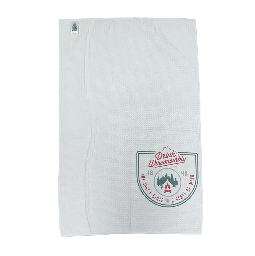 Drink Wisconsinbly State of Mind Towel 2