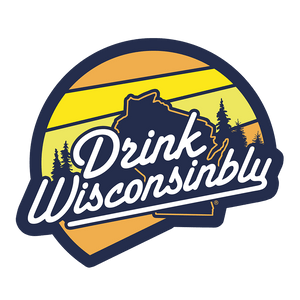 Drink Wisconsinbly Sunset Sticker
