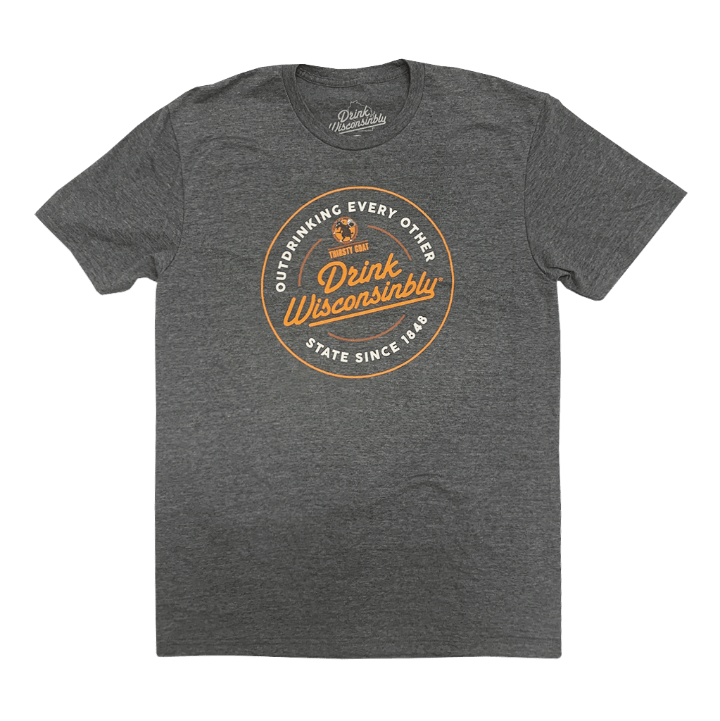 Drink Wisconsinbly Thirsty Goat FitchburgT-Shirt