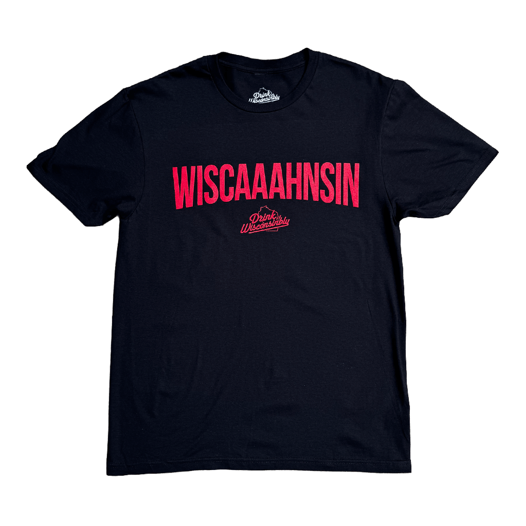 Black "Wiscaaahnsin" T-Shirt