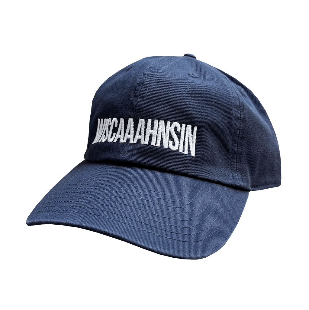Drink Wisconsinbly Wiscaaahnsin Blue Hat