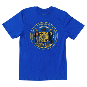 Drink Wisconsinbly Wisconsin State Seal T-Shirt