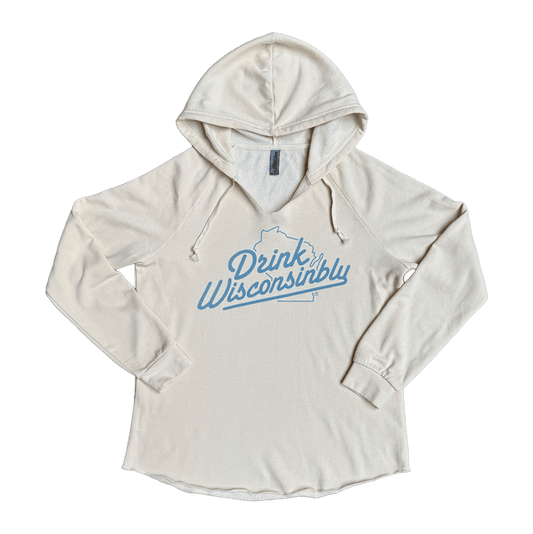 Drink Wisconsinbly Women's Bone Hoodie