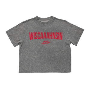 Drink Wisconsinbly Women's Grey Boxy T-Shirt