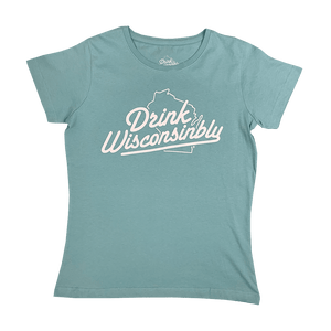 Drink Wisconsinbly Women's Saltwater T-Shirt