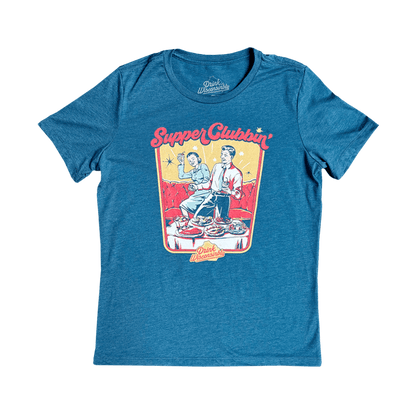 Drink Wisconsinbly Women's Supper Clubbin T-Shirt