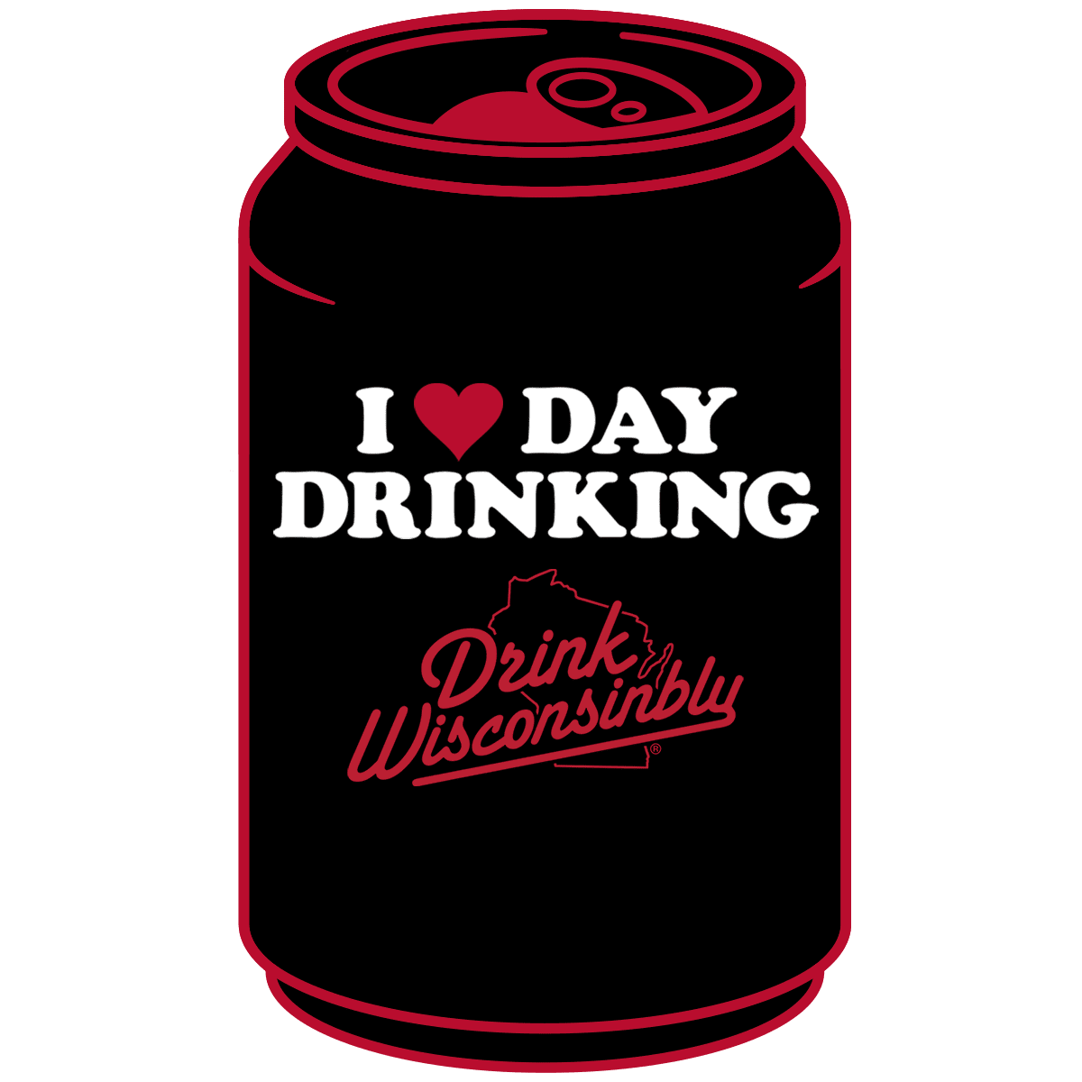 Wisconsin Stickers - Drink Wisconsinbly - Drink Wisconsinbly