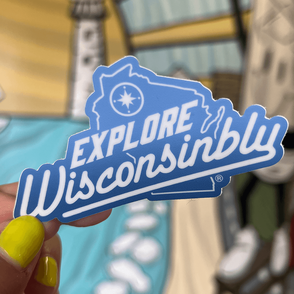 Explore Wisconsinbly Vinyl Sticker