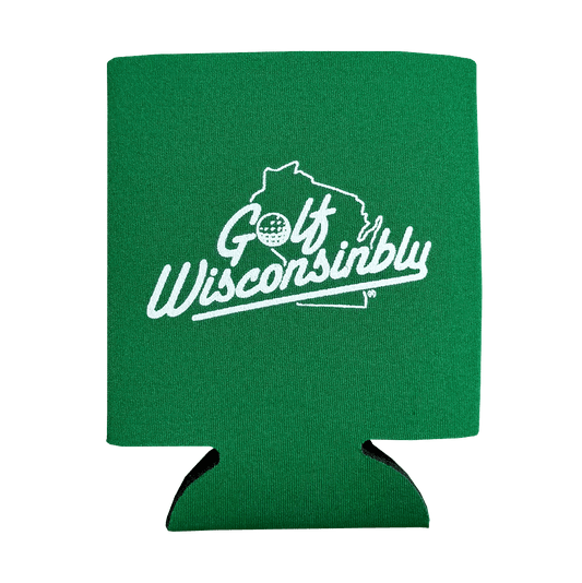 Golf Wisconsinbly Green Coozie