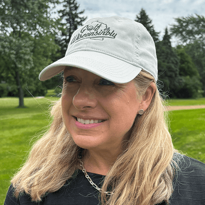 Golf Wisconsinbly Stone Hat Golfer