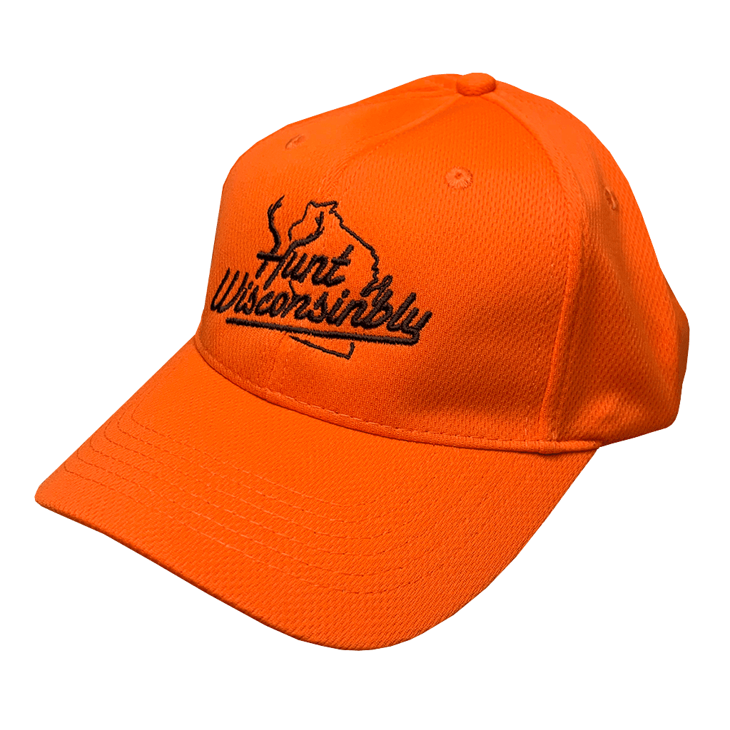 Hunt Wisconsinbly Sport-Tek Orange Hat