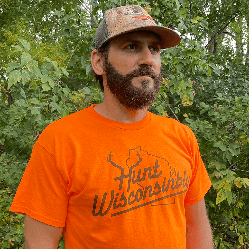 Hunt Wisconsinbly Orange T-Shirt