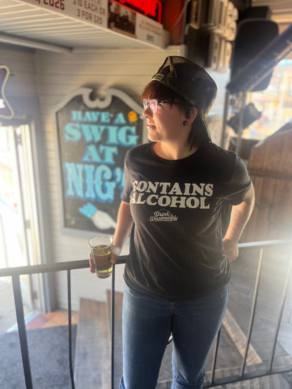 "Contains Alcohol" T-Shirt