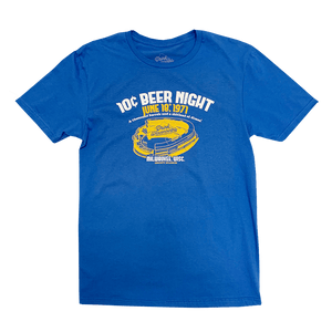 Drink Wisconsinbly Milwaukee County Stadium 10 Cent Beer Night T-Shirt