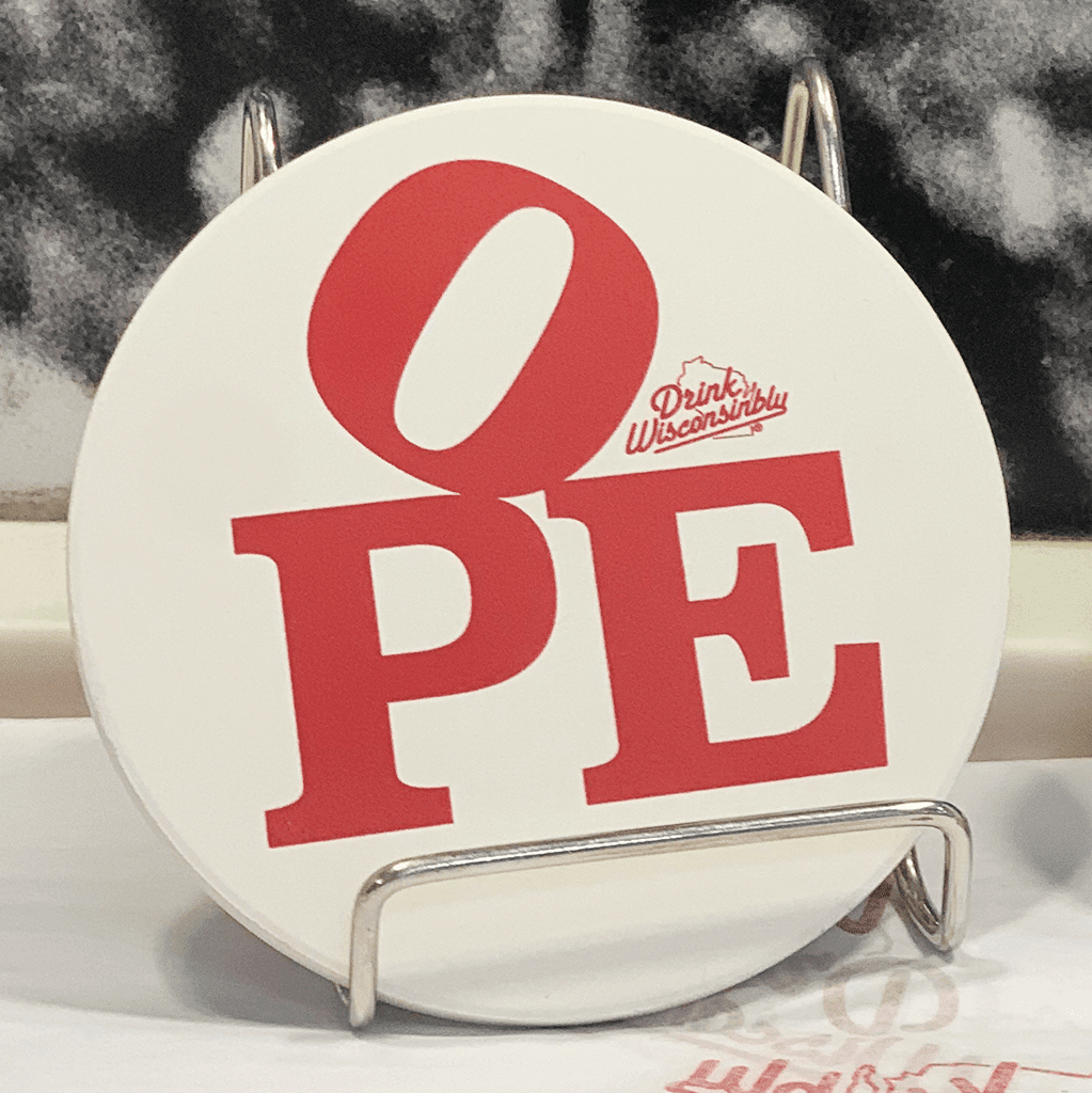 "Ope" Stone Coaster