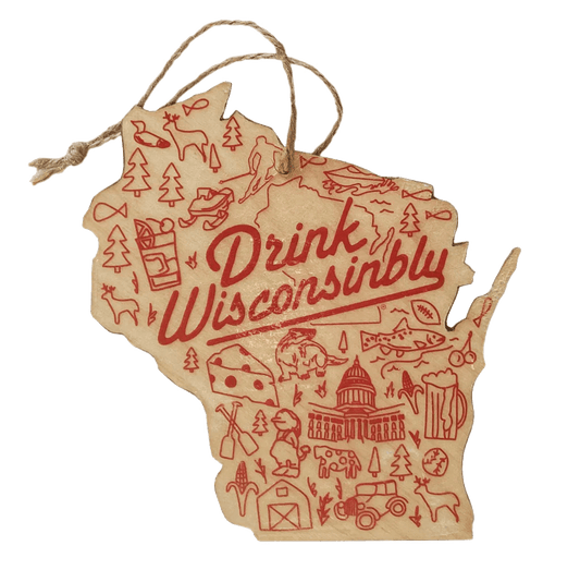 Drink Wisconsinbly Wisconsin Things Ornament