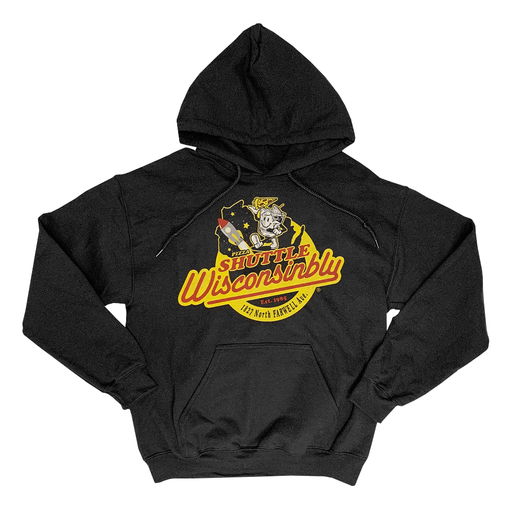 Pizza Shuttle Wisconsinbly Hoodie