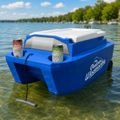 Pontoon Wisconsinbly Blue Cruiser Craft Cooler