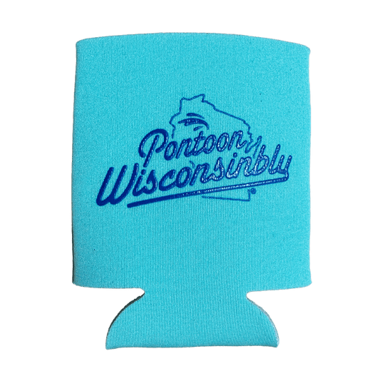 Pontoon Wisconsinbly Coozie