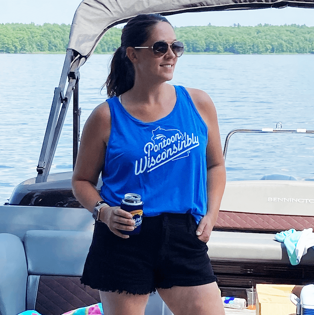 Pontoon Wisconsinbly Tank Top