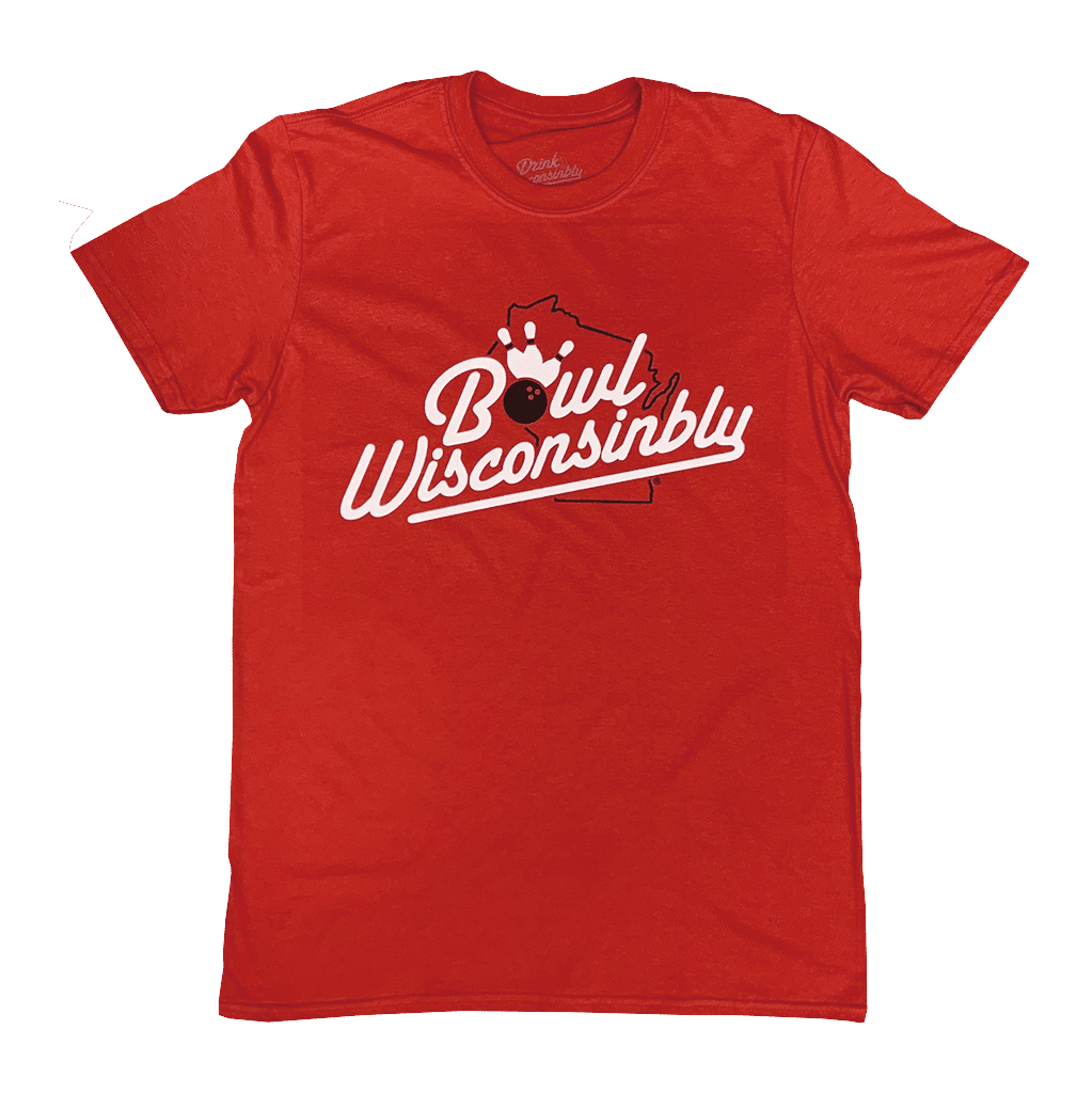 Red Drink Bowl Wisconsinbly T-Shirt