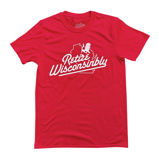 Retire Wisconsinbly Red T-Shirt