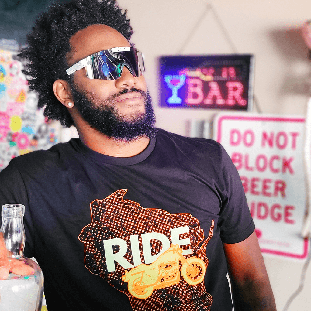 Ride Wisconsinbly State T Shirt