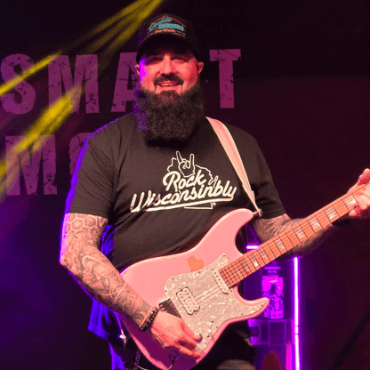 Black Band Rock Wisconsinbly T-Shirt