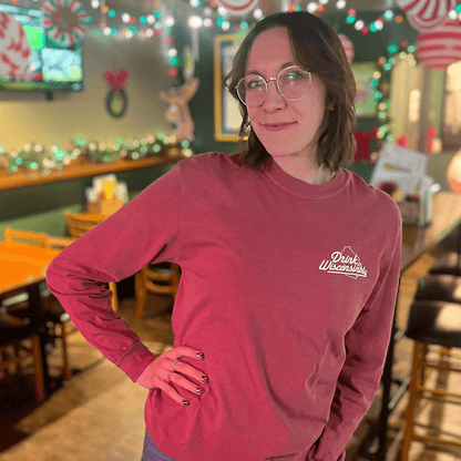 Drink Wisconsinbly Brick State of Mind Long Sleeve Shirt