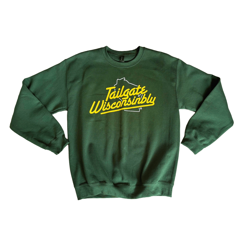 Green Bay Tailgate Wisconsinbly Crewneck