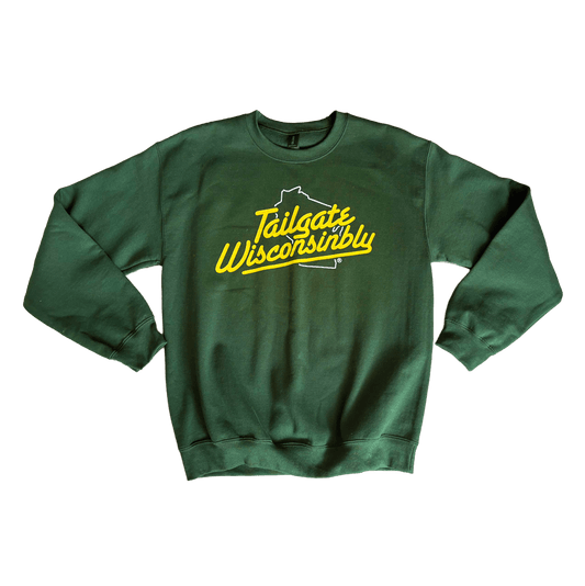 Green Bay Tailgate Wisconsinbly Crewneck