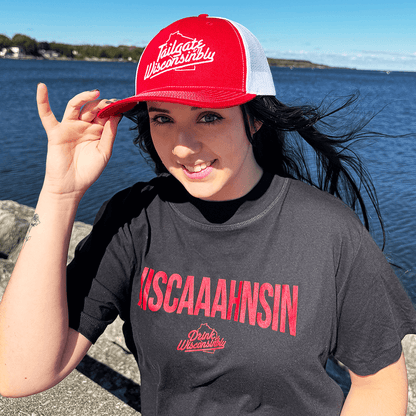 Drink Wisconsinbly Women's Boxy Wiscaaahnsin T Shirt