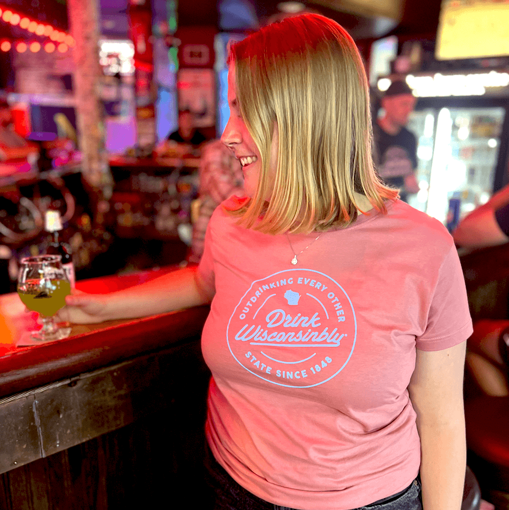 Women's Mauve Outdrinking T Shirt