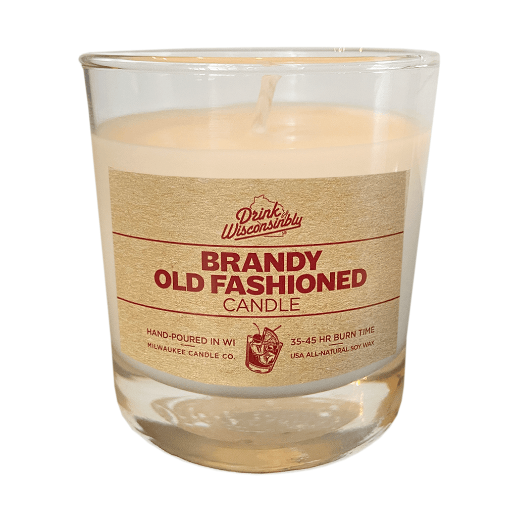Drink Wisconsinbly "Brandy Old Fashioned" Candle Drink Wisconsinbly