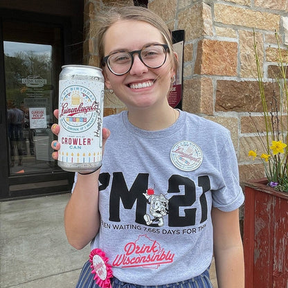 Drink Wisconsinbly I'm 21 Birthday T-Shirt