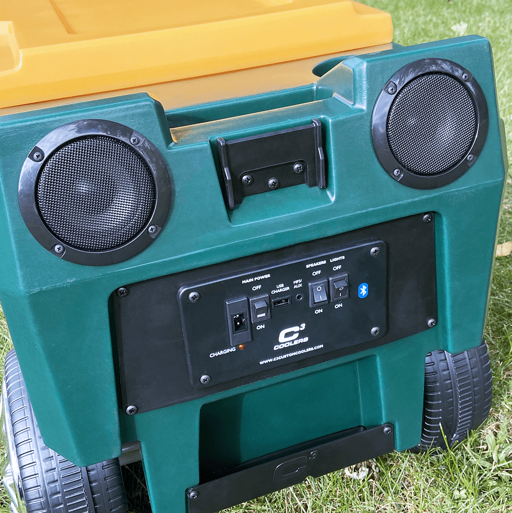 Drink Wisconsinbly Green Rover Cooler