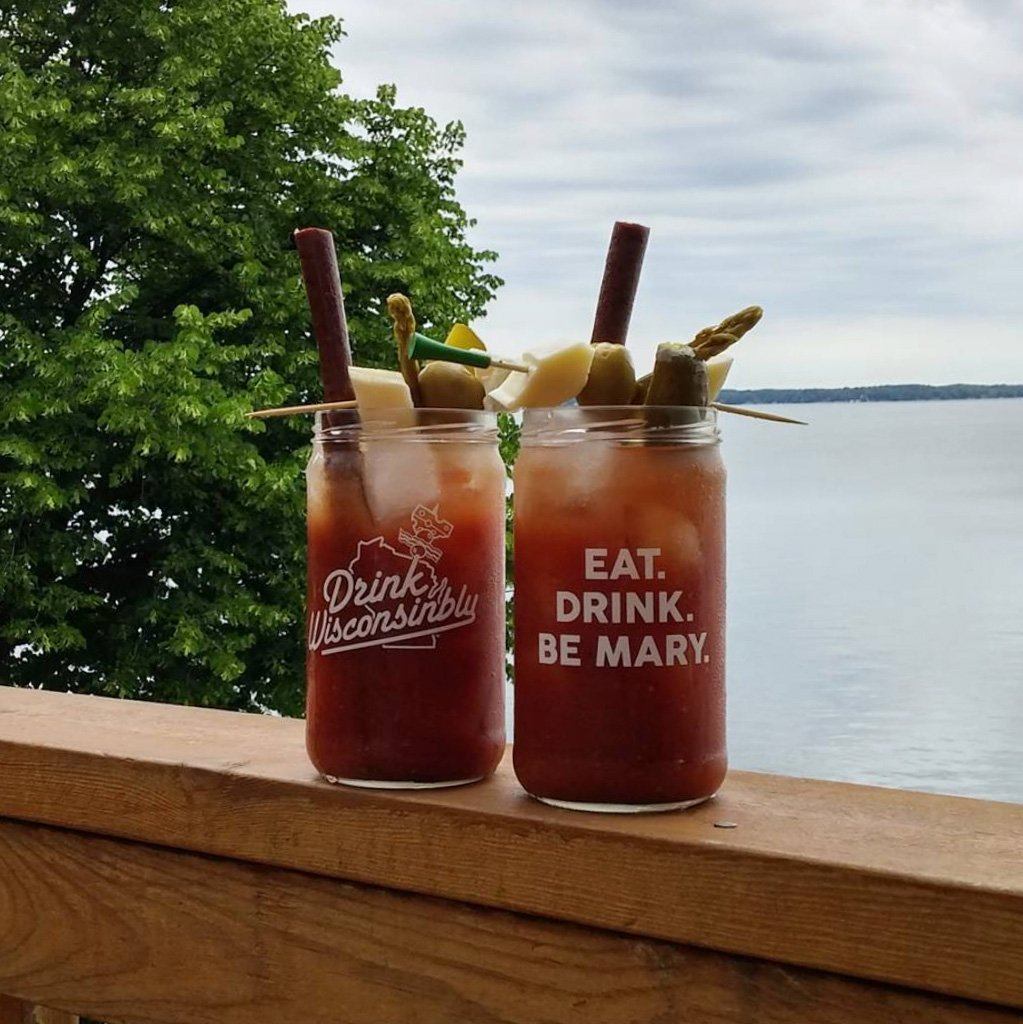 Bloody Mary Mason Jar